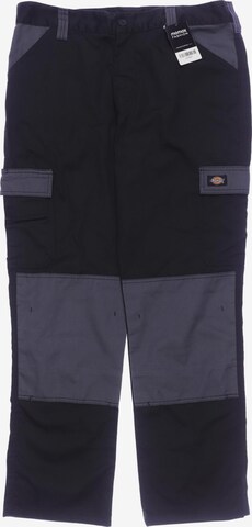 DICKIES Stoffhose 35-36 in Schwarz: Vorderseite