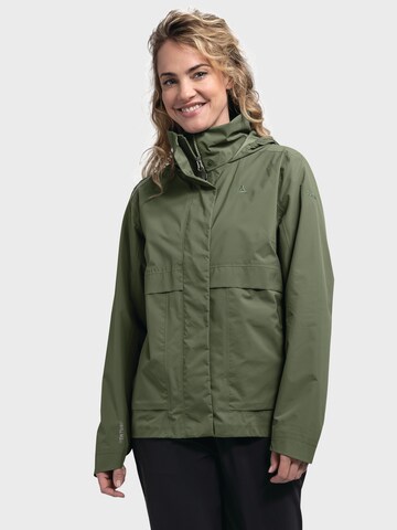 Schöffel Outdoorjacke in Grün: Vorderseite