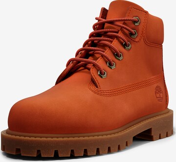 TIMBERLAND Boots in Rood: voorkant