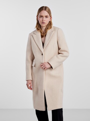 PIECES Between-Seasons Coat 'Nea' in Beige