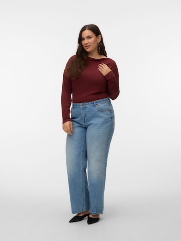 Vero Moda Curve Top in Brown: front