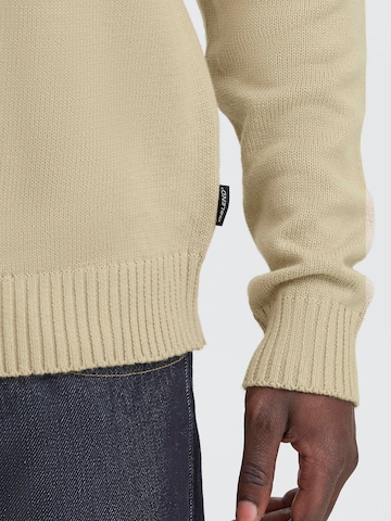 BLEND Strickpullover ' BHDENO ' in Beige