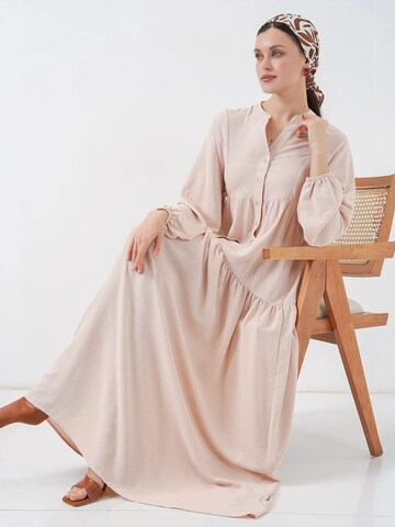 Bigdart Dress in Beige