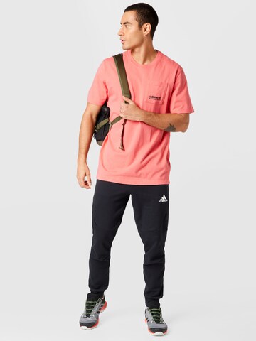 ADIDAS SPORTSWEAR Tapered Sportbroek 'Designed For Gameday' in Zwart