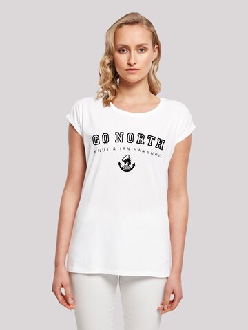T-shirt F4NT4STIC en blanc : devant