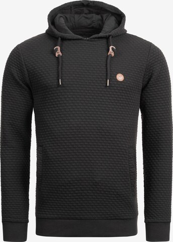 INDICODE JEANS Pullover in Schwarz: predná strana