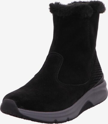 Gabor Rollingsoft Chelseaboots in Schwarz: Vorderseite