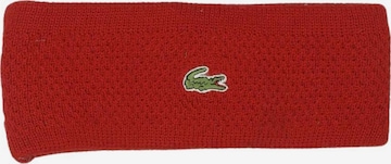 LACOSTE Hut oder Mütze One Size in Rot: Vorderseite