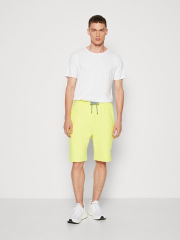 elho Regular Athletic Pants 'Arcachon 90' in Yellow