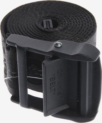 Off-White Gürtel XS-XL in Schwarz: Vorderseite