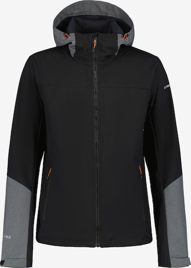 ICEPEAK Zunanja jakna 'Parowan' | siva / črna barva, Prikaz izdelka