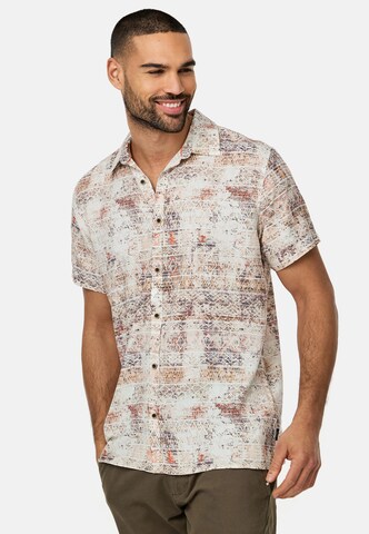 INDICODE JEANS Regular fit Overhemd 'Podrick' in Gemengde kleuren: voorkant