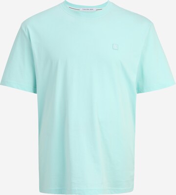 Calvin Klein Jeans Plus T-shirt i blå: framsida