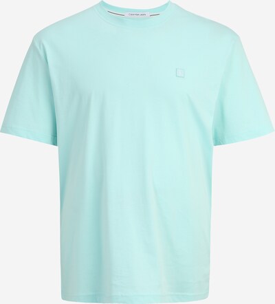 Marškinėliai iš Calvin Klein Jeans Plus, spalva – vandens spalva / balta, Prekių apžvalga