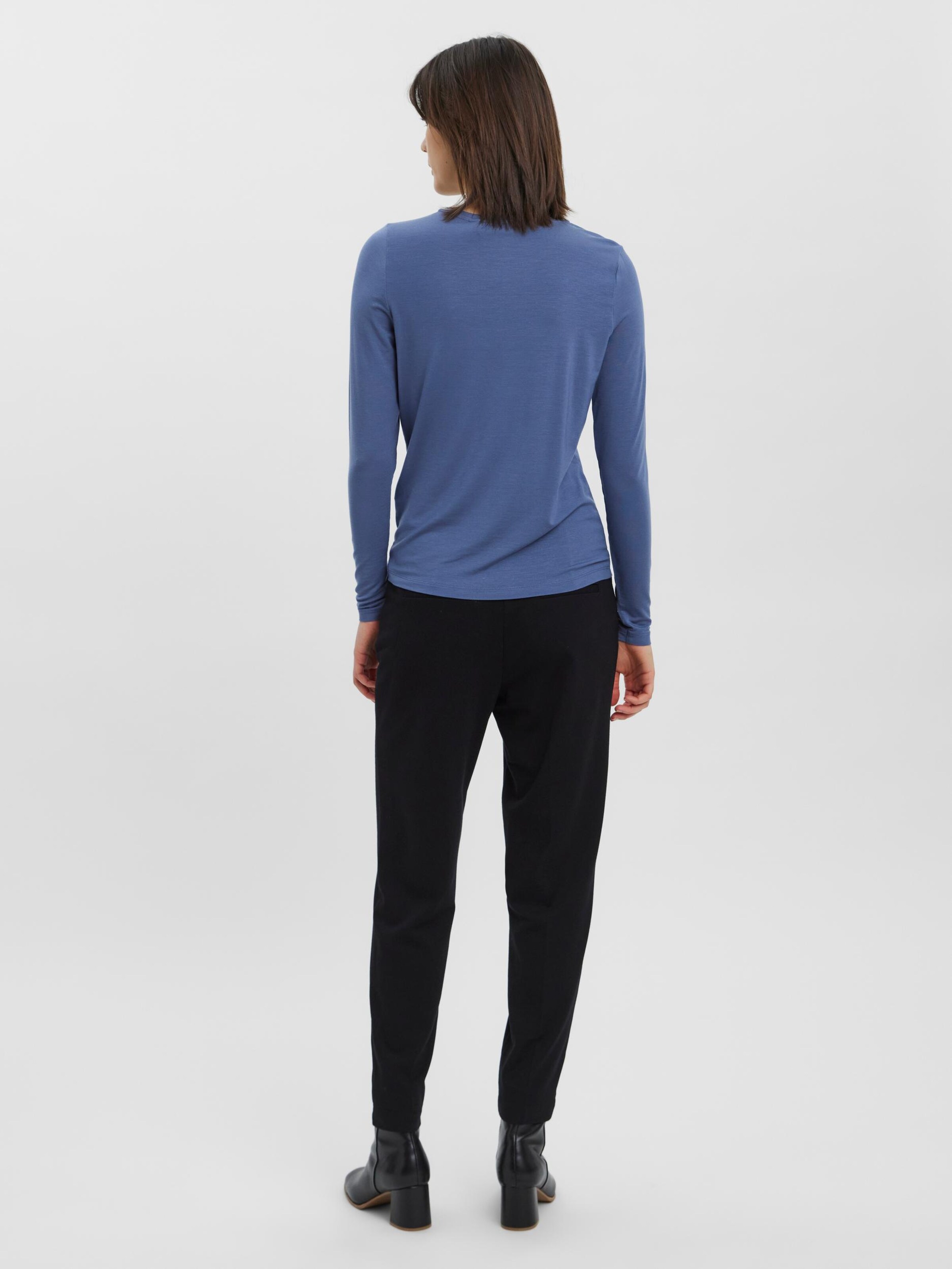Frauen Shirts & Tops VERO MODA Shirt 'Ava' in Taubenblau - YM16567 Frauen Shirts & Tops VERO MODA Shirt 'Ava' in Taubenblau - YM16567