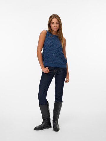 VERO MODA Stricktop in Blau