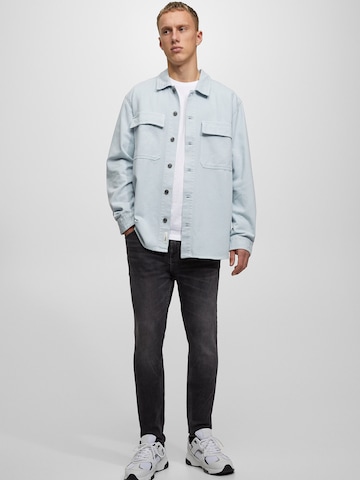 Pull&Bear Regular Jeans in Grijs: voorkant