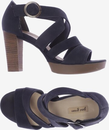 Paul Green Sandals & High-Heeled Sandals in 35,5 in Blue: front