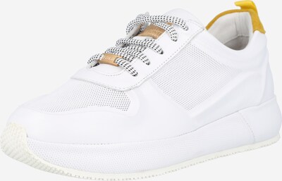 Sneaker bassa Fred de la BretoniÈre di colore giallo scuro / bianco, Visualizzazione prodotti