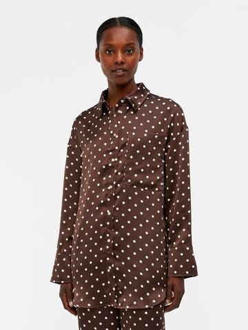 OBJECT Blouse 'Sutanna' in Brown: front