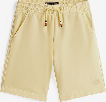 Regular Pantalon TOMMY HILFIGER en jaune : devant