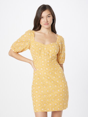 Robe d’été Dorothy Perkins en jaune : devant