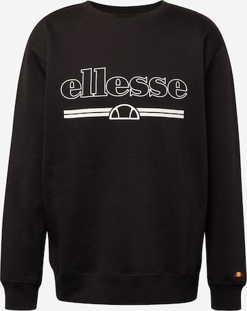 ELLESSESweater majica 'Wezen' - crna boja: prednji dio
