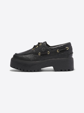 TIMBERLAND - Sapato com atacadores 'Stone Street 3 Eye' em preto