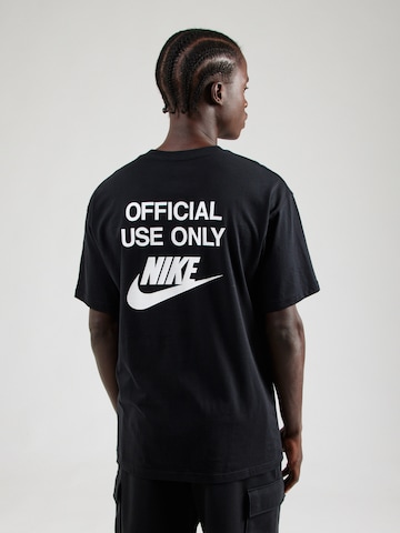 Tricou 'M90' de la Nike Sportswear pe negru: față