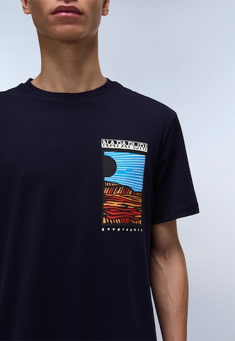NAPAPIJRI T-Shirt 'S-Valdor' in Blau
