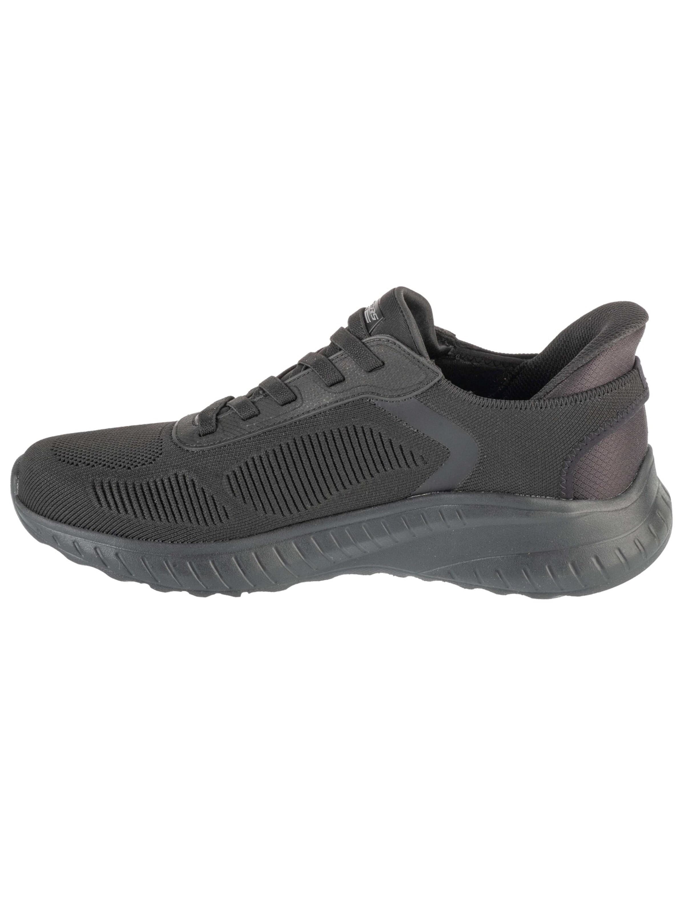 SKECHERS Matalavartiset tennarit 'BOBS Squad Chaos - Solid Step' värissä musta: etupuoli