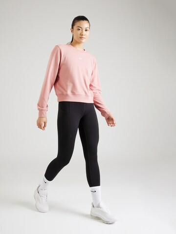 NIKE Bluzka sportowa 'One' w kolorze pomarańczowy