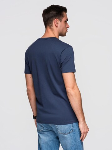 Ombre Shirt in Blauw