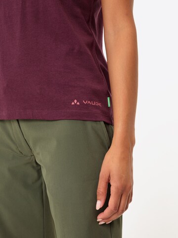 VAUDE T-Shirt in Rot