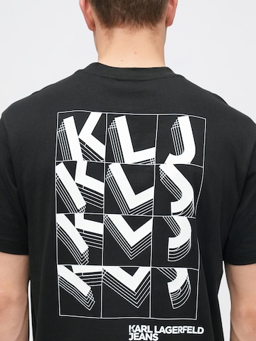 T-Shirt KARL LAGERFELD JEANS en noir