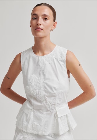 Chemisier 'Ashley' SECOND FEMALE en blanc : devant