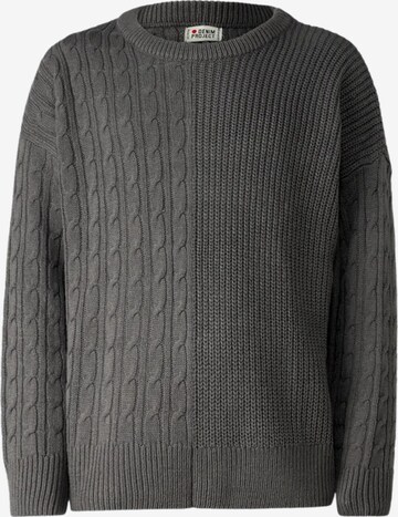 Camicia ' DPKnitted ' di Denim Project in grigio: frontale