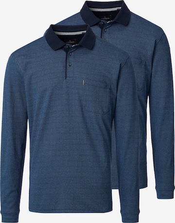 CASAMODA Shirt 'Basic' in Blau: Vorderseite