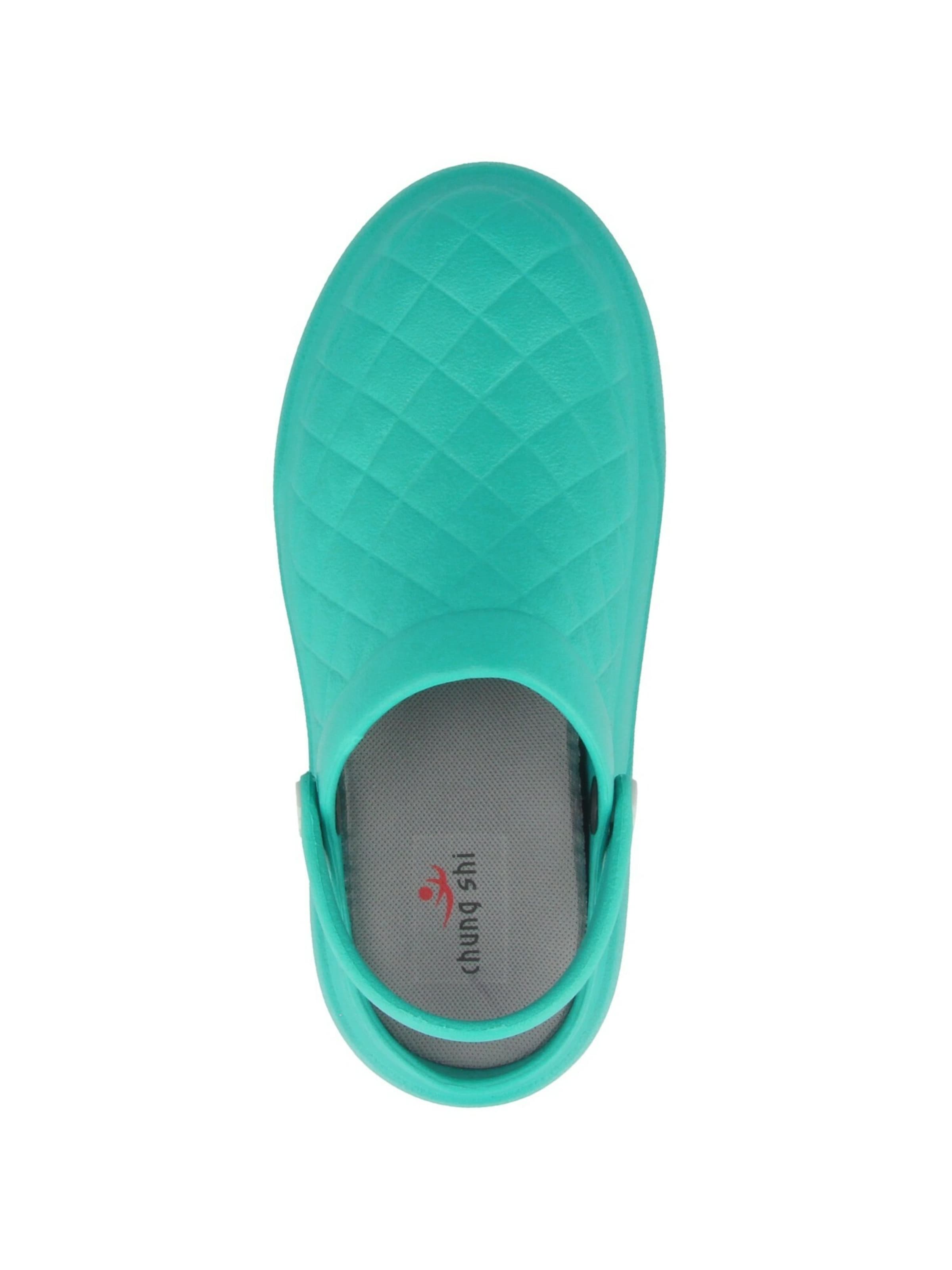 Männer Offene Schuhe CHUNG SHI Clogs in Jade - ZI33625 Männer Offene Schuhe CHUNG SHI Clogs in Jade - ZI33625