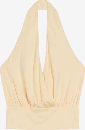 Bershka Toppi koossa XS värissä vaaleankeltainen, Tuotenäkymä