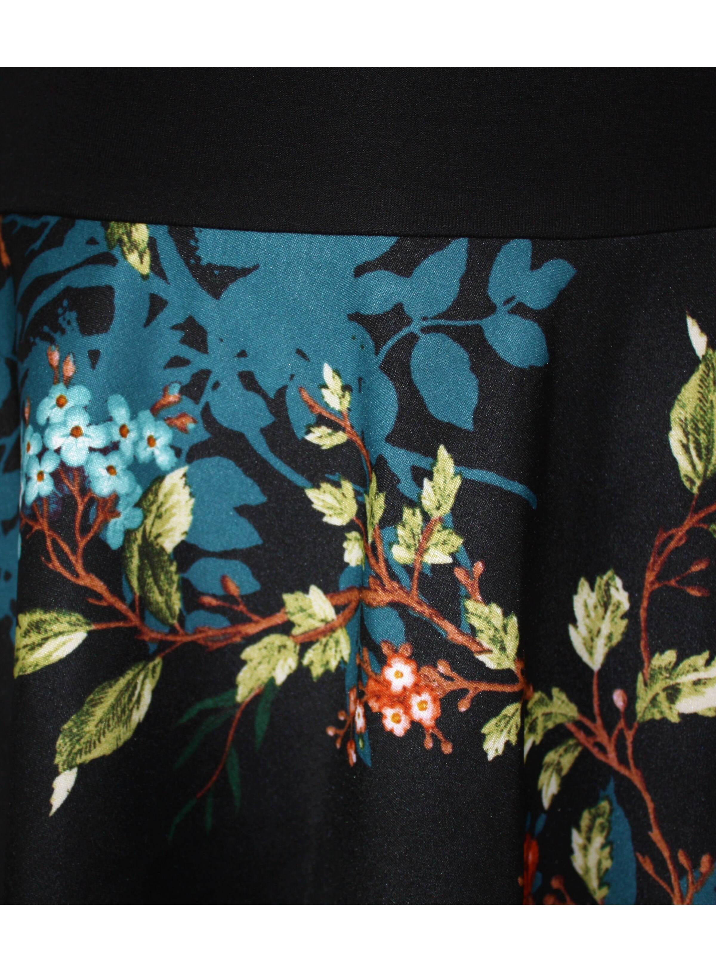 dunkle design Skirt 'Scuba' in Black