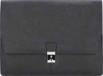 Alassio Document Bag 'Tissano' in Black: front