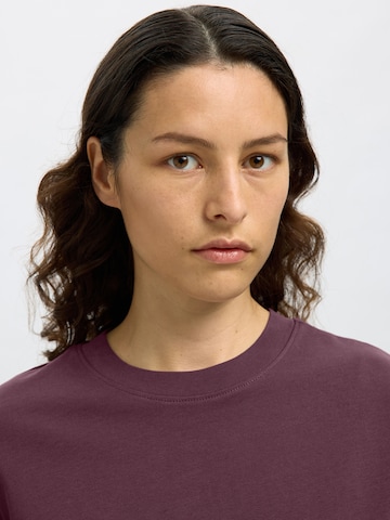 SELECTED Shirt 'SLFESSENTIAL' in Purple