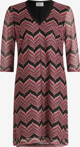 Vera Mont Basic-Kleid mit Muster in Pink: predná strana