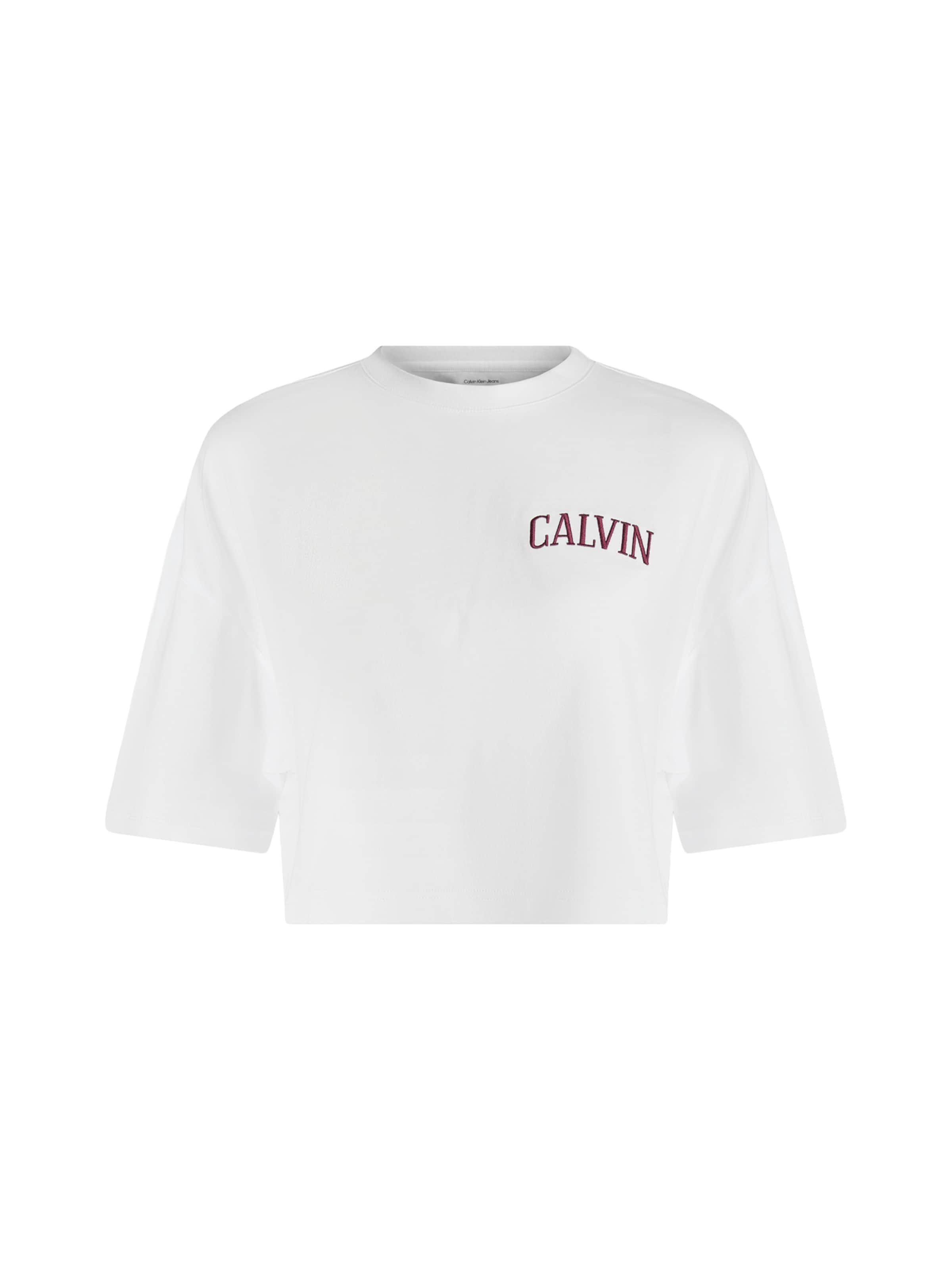 Calvin Klein JeansMajica - bijela boja: prednji dio