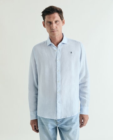 Coupe slim Chemise ' ' Scalpers en bleu