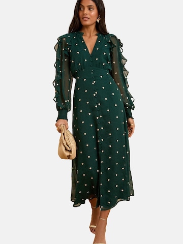 love & roses Μπλουζοφόρεμα σε πράσινο: μπροστά