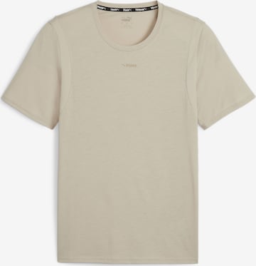 T-Shirt fonctionnel PUMA en beige : devant