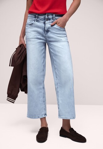 STREET ONE Loose fit Jeans in Blue: front