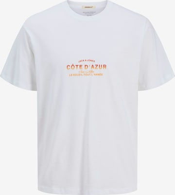 Jack & Jones PlusMajica 'JORCANGGU' - bijela boja: prednji dio